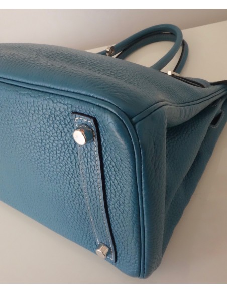 SAC HERMES BIRKIN 30 BLEU JEAN