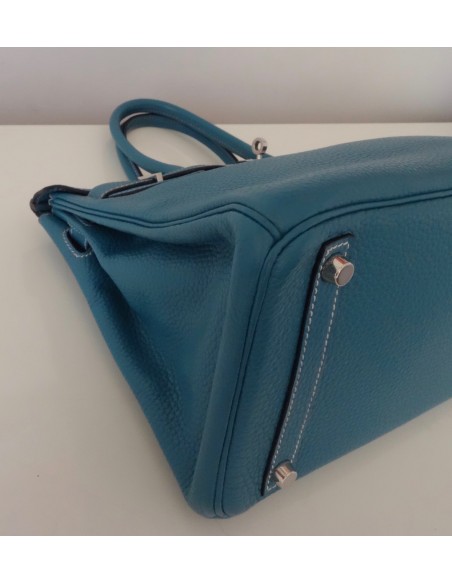 SAC HERMES BIRKIN 30 BLEU JEAN