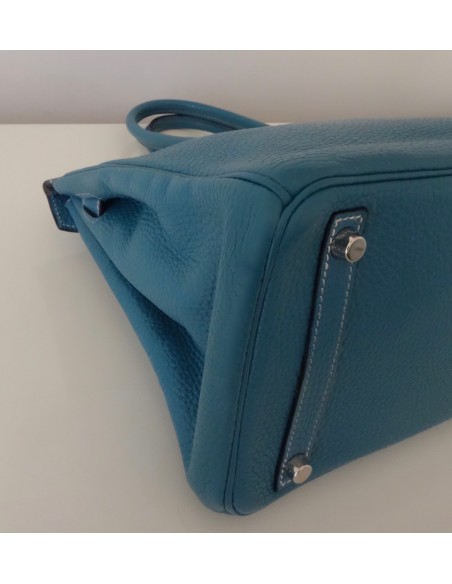 SAC HERMES BIRKIN 30 BLEU JEAN