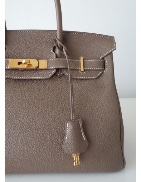 SAC HERMES BIRKIN 30 ETOUPE