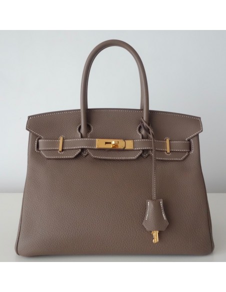 SAC HERMES BIRKIN 30 ETOUPE