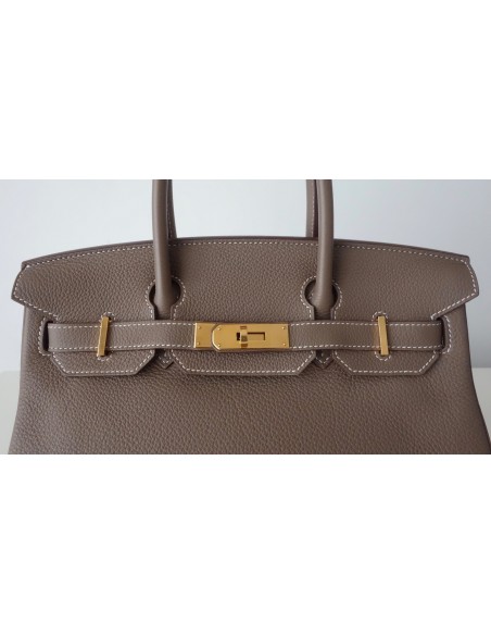 SAC HERMES BIRKIN 30 ETOUPE