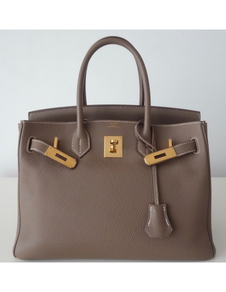 SAC HERMES BIRKIN 30 ETOUPE