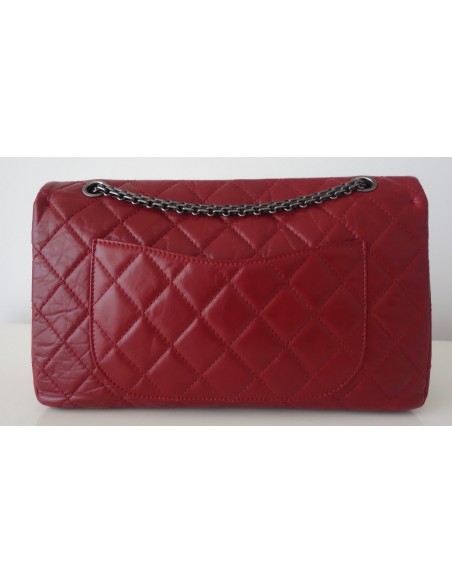 SAC CHANEL 2.55 JUMBO ROUGE