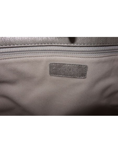 SAC CHANEL SHOPPPING GRIS