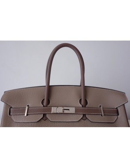 Sac Hermes Birkin 35 bicolore