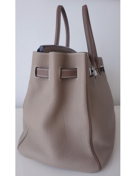 Sac Hermes Birkin 35 bicolore