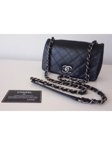 Sac Chanel cuir noir