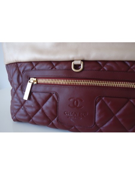 SAC CHANEL COCOON CUIR BICOLORE