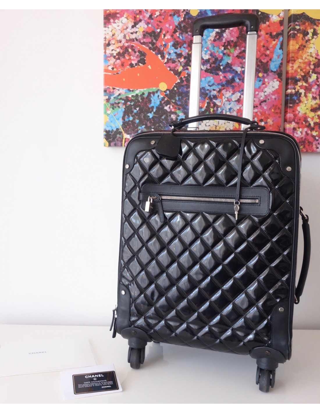 Valise best sale chanel prix