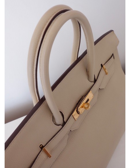 SAC HERMES BIRKIN 35 PARCHEMIN