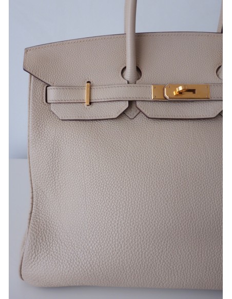 SAC HERMES BIRKIN 35 PARCHEMIN