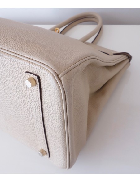 SAC HERMES BIRKIN 35 PARCHEMIN