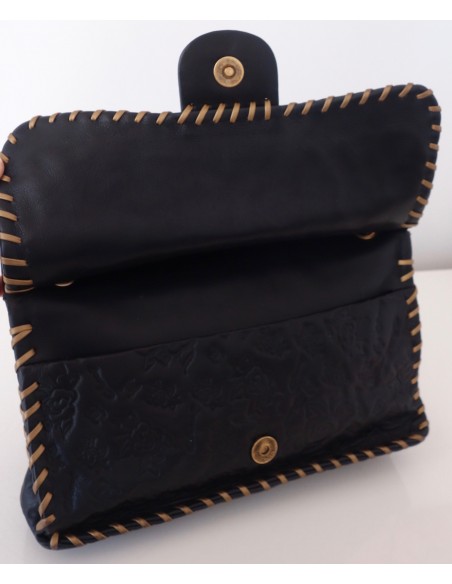 SAC CHANEL NOIR CAMELIA