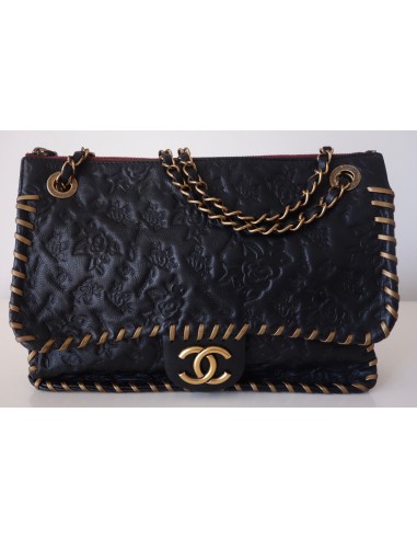 SAC CHANEL NOIR CAMELIA