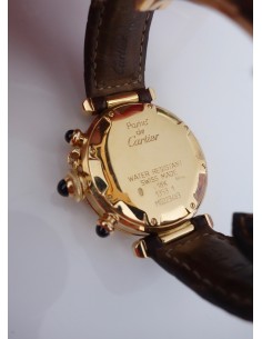 MONTRE CARTIER PASHA OR JAUNE 2