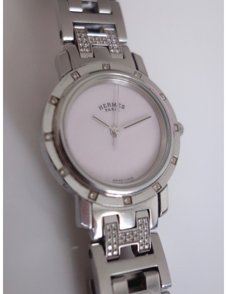 MONTRE HERMES CLIPPER DIAMANTS