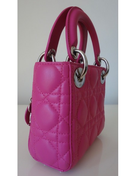 SAC MINI LADY DIOR ROSE