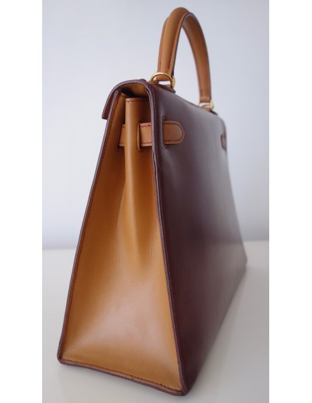 SAC HERMES KELLY TRICOLORE 32