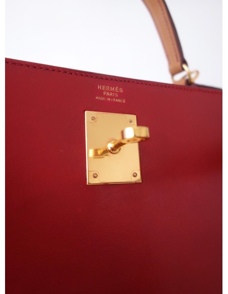 SAC HERMES KELLY TRICOLORE 32