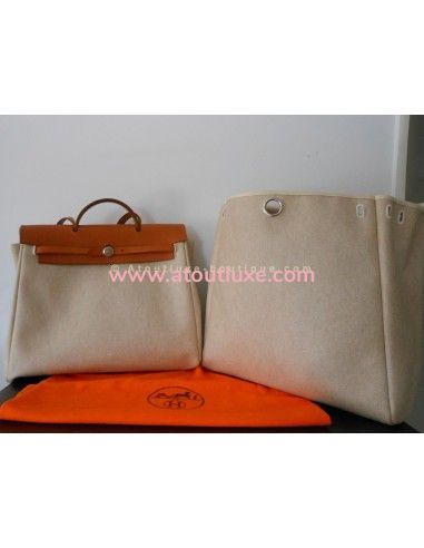 SAC HERMES HERBAG - GRAND MODELE