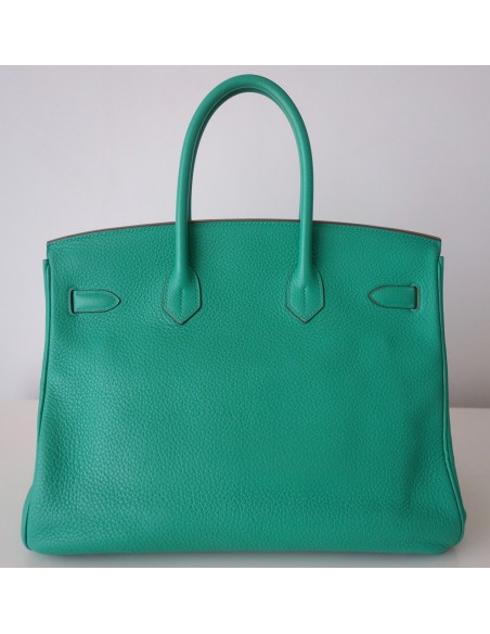 SAC HERMES BIRKIN 35 MENTHE