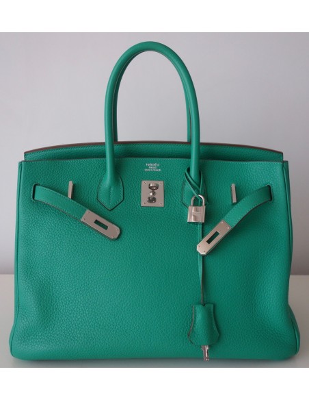 SAC HERMES BIRKIN 35 MENTHE