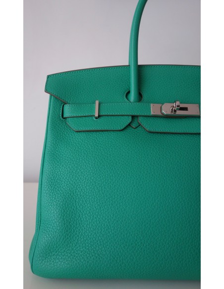 SAC HERMES BIRKIN 35 MENTHE