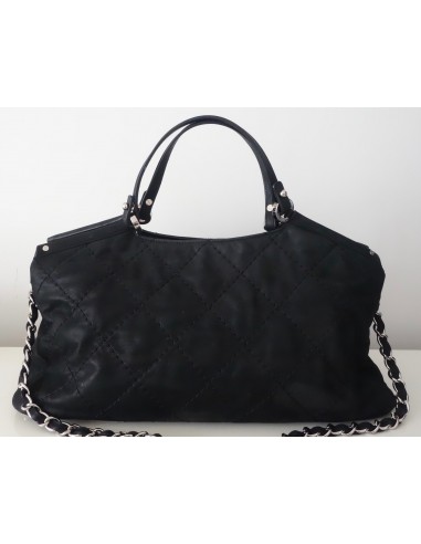 SAC CHANEL SHOPPING CUIR NOIR SAC CHANEL SHOPPING CUIR NOIR