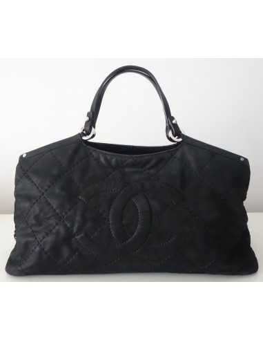 SAC CHANEL SHOPPING CUIR NOIR SAC CHANEL SHOPPING CUIR NOIR