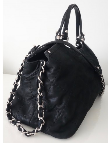 SAC CHANEL SHOPPING CUIR NOIR SAC CHANEL SHOPPING CUIR NOIR