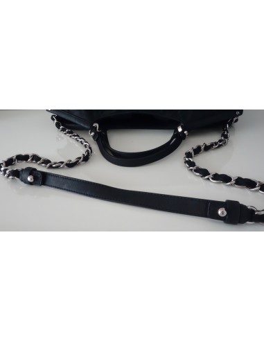 SAC CHANEL SHOPPING CUIR NOIR SAC CHANEL SHOPPING CUIR NOIR