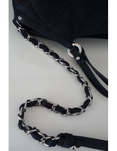 SAC CHANEL SHOPPING CUIR NOIR SAC CHANEL SHOPPING CUIR NOIR