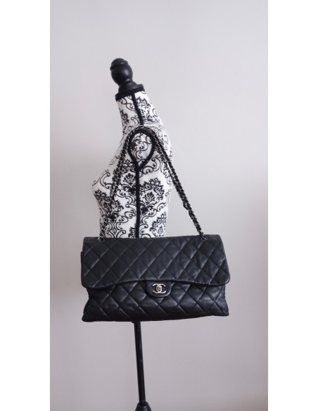 SAC CHANEL CLASSIQUE MAXI NOIR