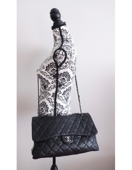 SAC CHANEL CLASSIQUE MAXI NOIR