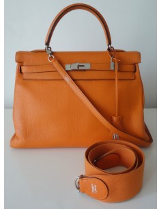 SAC HERMES KELLY ORANGE 2