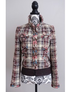 BLOUSON CHANEL TWEED 36FR