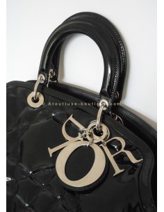 SAC DIOR GRANVILLE NOIR VERNI 2