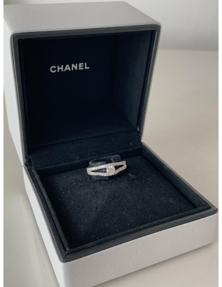 BAGUE CHANEL CAMELIA DIAMANTS