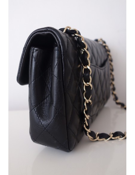 SAC CHANEL CLASSIQUE BAGUETTE NOIR