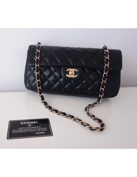 SAC CHANEL CLASSIQUE BAGUETTE NOIR