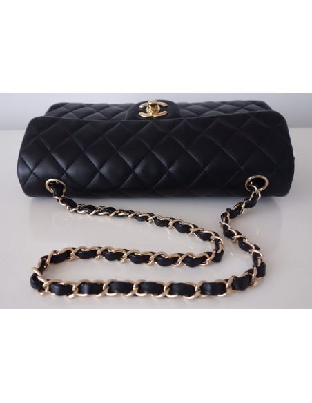 SAC CHANEL CLASSIQUE BAGUETTE NOIR