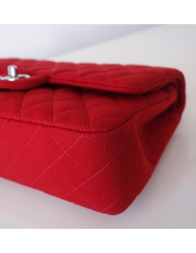 SAC CHANEL CLASSIQUE JERSEY ROUGE SAC CHANEL CLASSIQUE JERSEY ROUGE