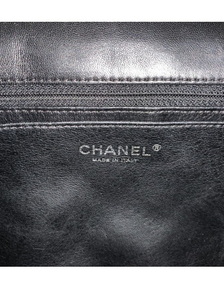 SAC CHANEL CLASSIQUE VERNI NOIR