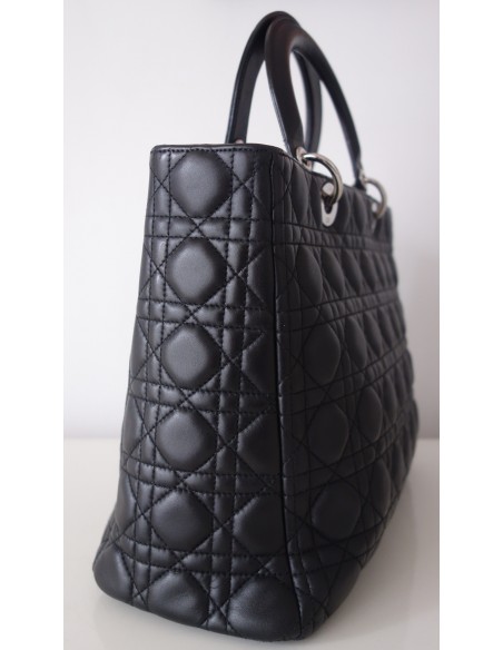 SAC LADY DIOR NOIR GM