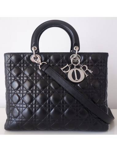 SAC LADY DIOR GM NOIR