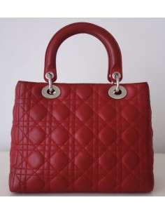 SAC LADY DIOR ROUGE 2