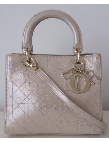 SAC LADY DIOR CHAMPAGNE