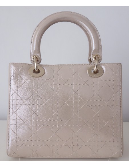 SAC LADY DIOR CHAMPAGNE