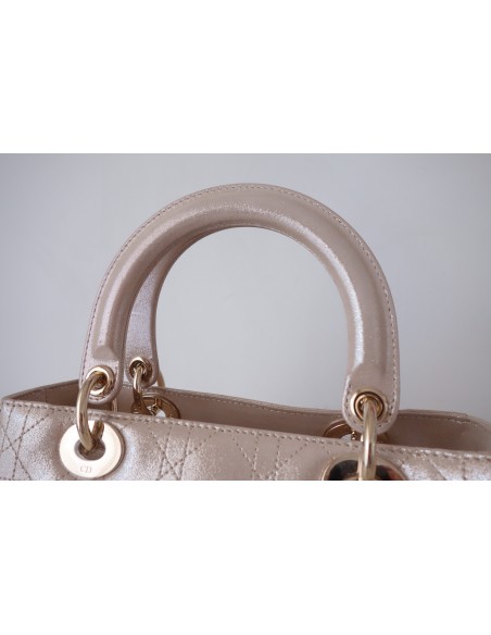 SAC LADY DIOR CHAMPAGNE